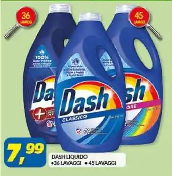 Risparmio Casa DASH LIQUIDO •36 LAVAGGI •45 LAVAGGI offerta