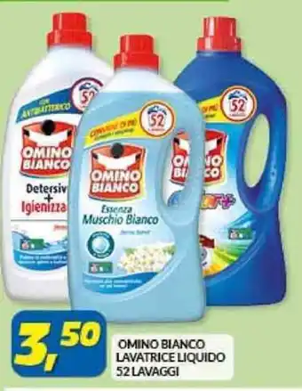 Risparmio Casa OMINO BIANCO LAVATRICE LIQUIDO 52 LAVAGGI offerta