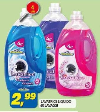 Risparmio Casa LAVATRICE LIQUIDO 60 LAVAGGI offerta