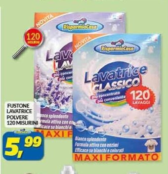 FUSTONE LAVATRICE POLVERE 120 MISURINI