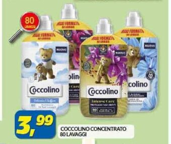 Risparmio Casa COCCOLINO CONCENTRATO 80 LAVAGGI offerta