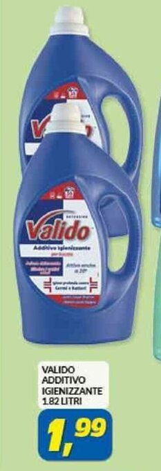 Risparmio Casa VALIDO ADDITIVO IGIENIZZANTE 1.82 LITRI offerta