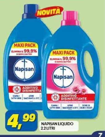 Risparmio Casa NAPISAN LIQUIDO 2.2 LITRI offerta