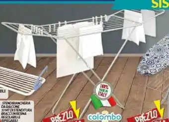 Risparmio Casa STENDINO STAR 18 •IN ACCIAIO •18MTOI SUPERFICIE DESTENDITURA •ANTIRUGGINE offerta