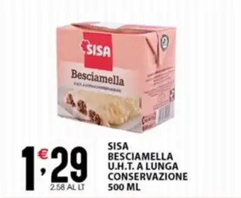 SISA BESCIAMELLA U.H.T. A LUNGA CONSERVAZIONE 500 ML