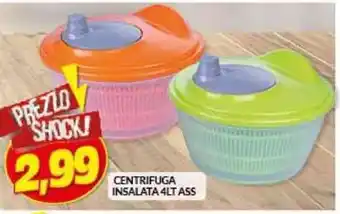 Risparmio Casa CENTRIFUGA INSALATA 4LT ASS offerta