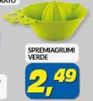 Risparmio Casa SPREMIAGRUMI VERDE offerta