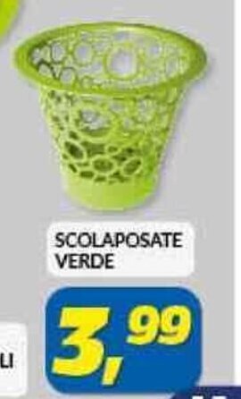 Risparmio Casa SCOLAPOSATE VERDE offerta