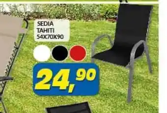 Risparmio Casa SEDIA TAHITI 54X70X90 offerta