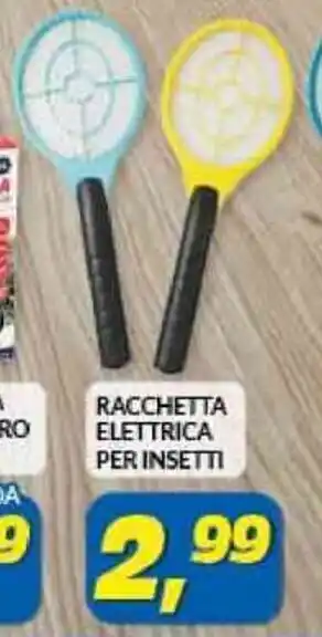 Risparmio Casa RACCHETTA ELETTRICA PER INSETTI offerta