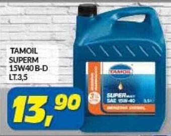 Risparmio Casa TAMOIL SUPERM 15W40 B-D LT.3,5 offerta