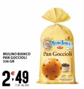 Sisa MULINO BIANCO PAN GOCCIOLI 336 GR offerta