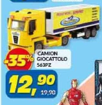 Risparmio Casa CAMION GIOCATTOLO 563PZ offerta