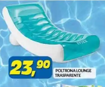 Risparmio Casa POLTRONA LOUNGE TRASPARENTE offerta