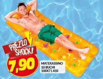 Risparmio Casa MATERASSINO 18 BUCHI 188X71 ASS offerta