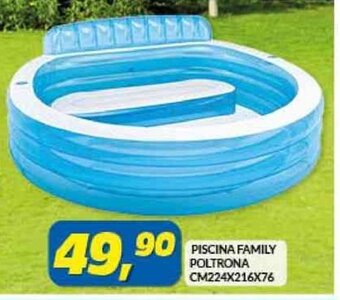 Risparmio Casa PISCINA FAMILY POLTRONA CM224X216X76 offerta