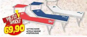 Risparmio Casa LETTINO MARE ●STELLE MARINE ●TARTARUGHE offerta