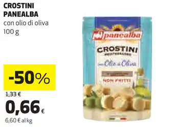 Coop Panealba Crostini 100g offerta