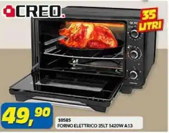 Risparmio Casa CREO 10585 FORNO ELETTRICO 35LT 1420W A13 offerta