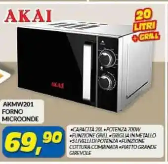 Risparmio Casa AKAI AKMW201 FORNO MICROONDE offerta