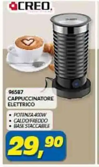CREO. 96587 CAPPUCCINATORE ELETTRICO