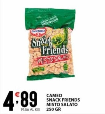 Sisa CAMEO SNACK FRIENDS MISTO SALATO 250 GR offerta