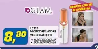 Risparmio Casa OGLAM. LS113 MICRODEPILATORE VISO E BAFFETTI offerta