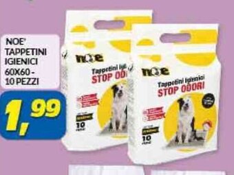 Risparmio Casa NOE TAPPETINI IGIENICI 60X60-10 PEZZI offerta