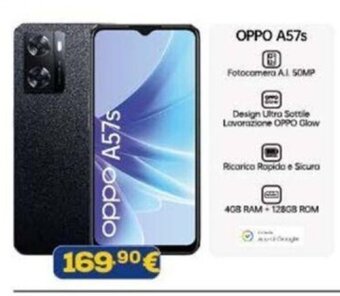 Euronics OPPO A57s offerta