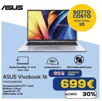 Euronics ASUS Vivobook 16 offerta