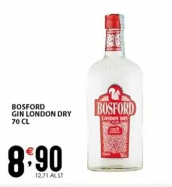 Sisa BOSFORD GIN LONDON DRY 70 CL offerta