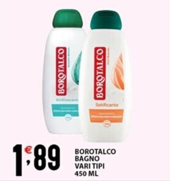 BOROTALCO BAGNO VARI TIPI 450 ML