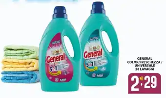 Sisa GENERAL COLOR/FRESCHEZZA / UNIVERSALE 28 LAVAGGI offerta