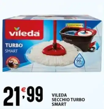 Sisa VILEDA SECCHIO TURBO SMART offerta