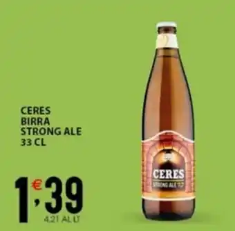 Sisa CERES BIRRA STRONG ALE 33 CL offerta