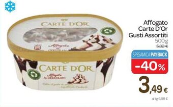Carrefour Express Affogato Carte D'Or Gusti Assortiti 500 g offerta
