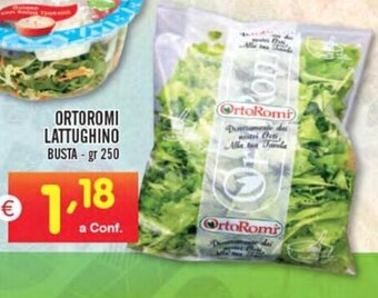 ORTOROMI LATTUGHINO BUSTA - gr 250
