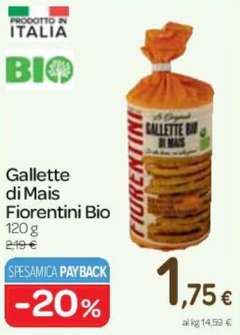 Gallette di Mais Fiorentini Bio 120 g