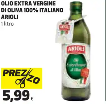 Coop Arioli Olio Extra Vergine di Oliva 100% Italiano 1lt offerta