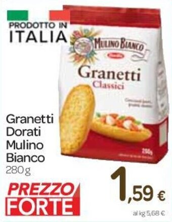 Carrefour Express Granetti Dorati Mulino Bianco 280 g offerta