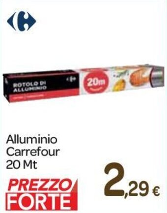 Carrefour Express Alluminio Carrefour 20 Mt offerta