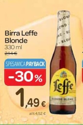 Carrefour Express Birra Leffe Blonde 330 ml offerta