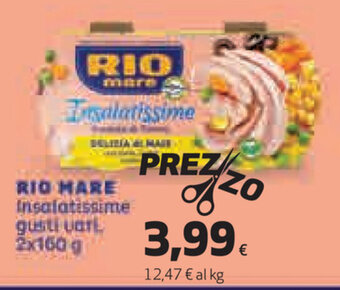 Coop Rio Mare Insalatissime 2x160g offerta