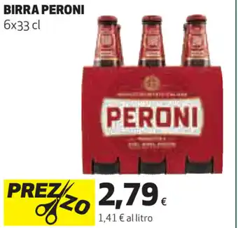 Coop Peroni Birra 6x33cl offerta