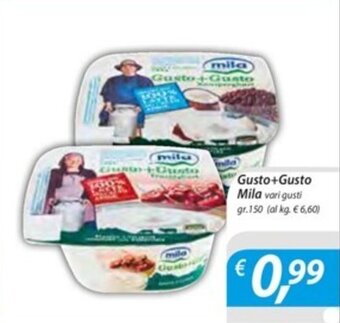 DiMeglio Gusto+Gusto Mila vari gusti gr.150 offerta