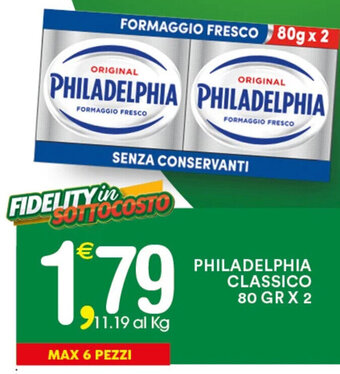 Gecop PHILADELPHIA CLASSICO 80 GRX 2 offerta