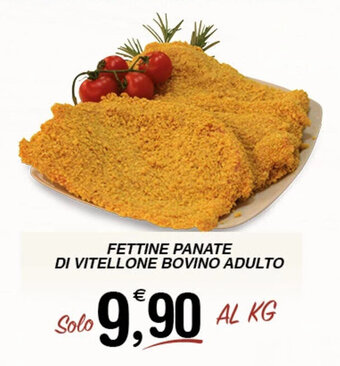 Gecop FETTINE PANATE DI VITELLONE BOVINO ADULTO offerta