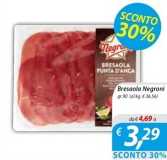 DiMeglio Bresaola Negroni gr.90 offerta
