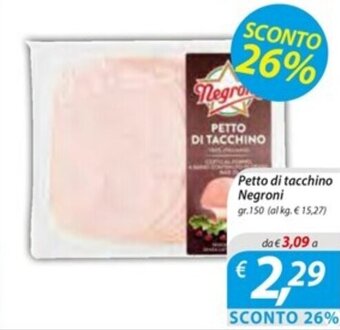 DiMeglio Petto di tacchino Negroni gr. 150 offerta