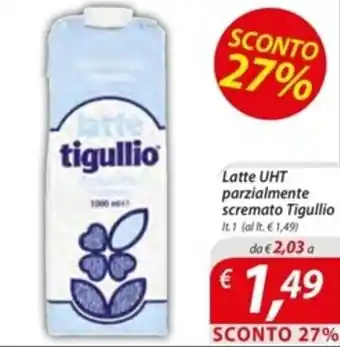 DiMeglio Latte UHT parzialmente scremato Tigullio lt. 1 offerta